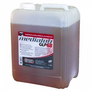 KETTLITZ-Medialub GLP 68 Gleitbahnöl / Bettbahnöl auf Mineralölbasis, demulgierend - 5 Liter Gebinde